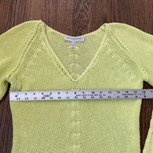 Maria di Ripabianca Italian Cotton Sweater - Picture 3 of 4